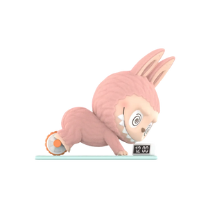 Pop Mart THE MONSTERS Labubu Lazy Yoga Series Ab Roller Figure