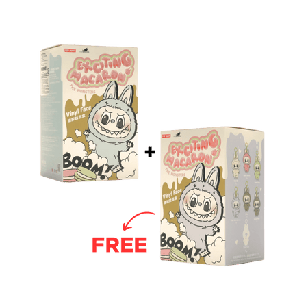 Pop Mart Labubu The Monsters Tasty Macarons Vinyl Face Sealed Case Pack of 1