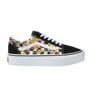 Vans Old Skool Platform Poppy Checkerboard