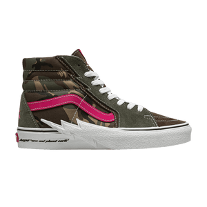 AAPE x Vans Sk8-Hi Bolt - Green Camo