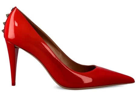 Valentino Garavani Rockstud Pumps Red (Women's)