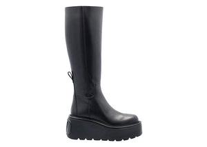 Valentino Uniqueform 85MM Boot Black (Women's)