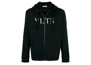 Valentino VLTN Cotton Hoodie Black