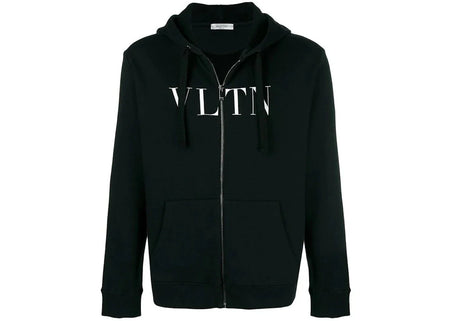 Valentino VLTN Cotton Hoodie Black