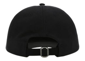 Valentino VLTN Logo Cotton Baseball Cap Black/White