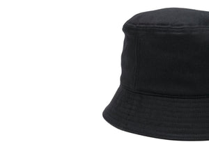 Valentino VLTN Logo Cotton Bucket Hat Black/White