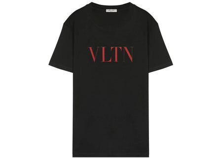 Valentino VLTN Print T-Shirt Black/Red