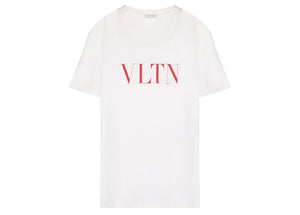 Valentino VLTN Print T-Shirt White/Red