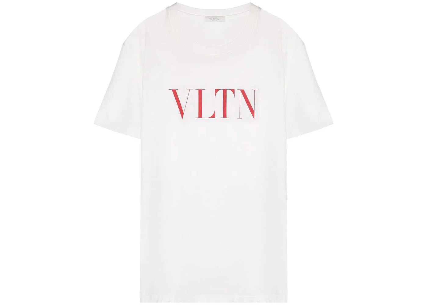 Valentino VLTN Print T-Shirt White/Red