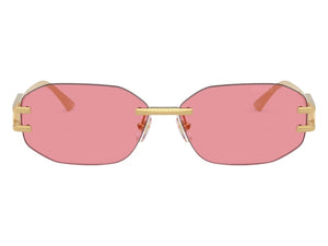 Versace Geometric Sunglasses Pink Gold (VE2274 100284)