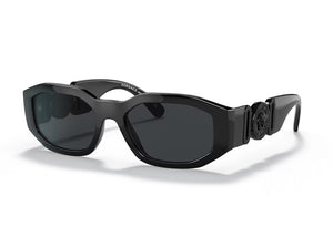 Versace Maxi Medusa Biggie Sunglasses Black/Dark Grey (VE4361-536087-53 53)