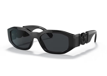Versace Maxi Medusa Biggie Sunglasses Black/Dark Grey (VE4361-536087-53 53)
