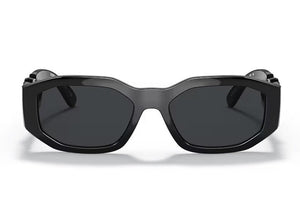 Versace Maxi Medusa Biggie Sunglasses Black/Dark Grey (VE4361-536087-53 53)