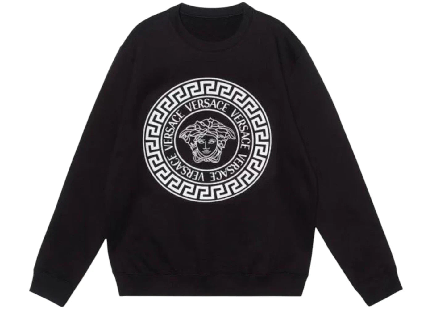 Versace Medusa Logo Sweatshirt Black