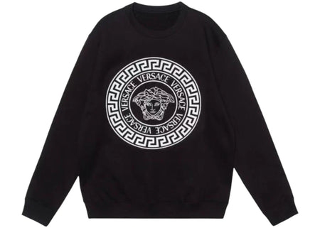 Versace Medusa Logo Sweatshirt Black