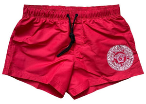 Versace Medusa Swim Shorts Red