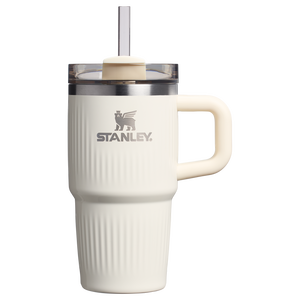 Stanley The Quencher H2.0 Fluted Tumbler with Handle 20 OZ Cream Gloss