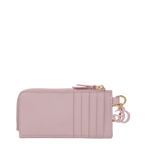 Card Case Double G Leather Pink