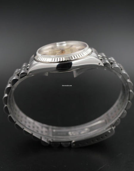 Rolex | Datejust | 16014 | White gold | 36 mm | Steel | White | Automatic