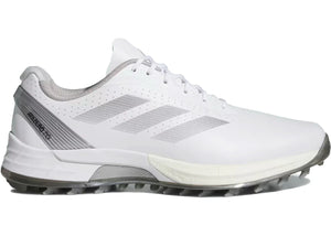 Adidas Adizero Zg Spikeless Golf Cloud White Silver Metallic