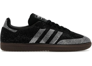 Adidas Samba Og Rhinestone Black Silver Womens