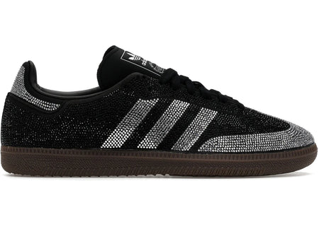 Adidas Samba Og Rhinestone Black Silver Womens