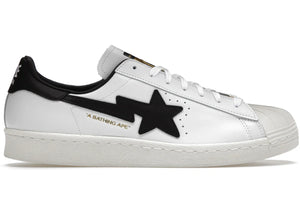 Adidas Superstar 80S Bape White Black