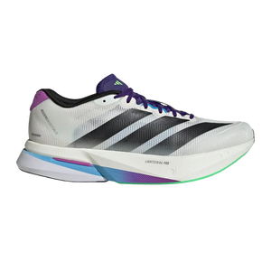 Adidas Adizero Boston 13 Core White Core Black Lime Burst