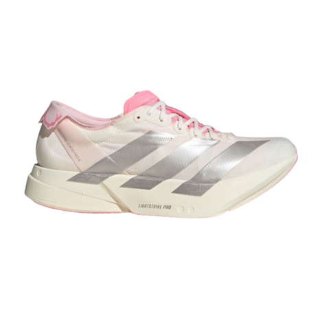 Adidas Adizero Adios Crew White / Silver Metallic