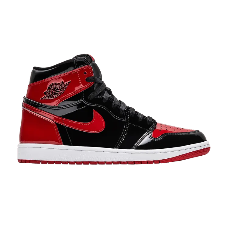 Air Jordan 1 Retro High OG Patent Bred