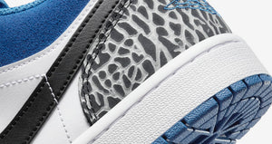 Air Jordan 1 Low True Blue / Smoke Grey Marina Blue Sale