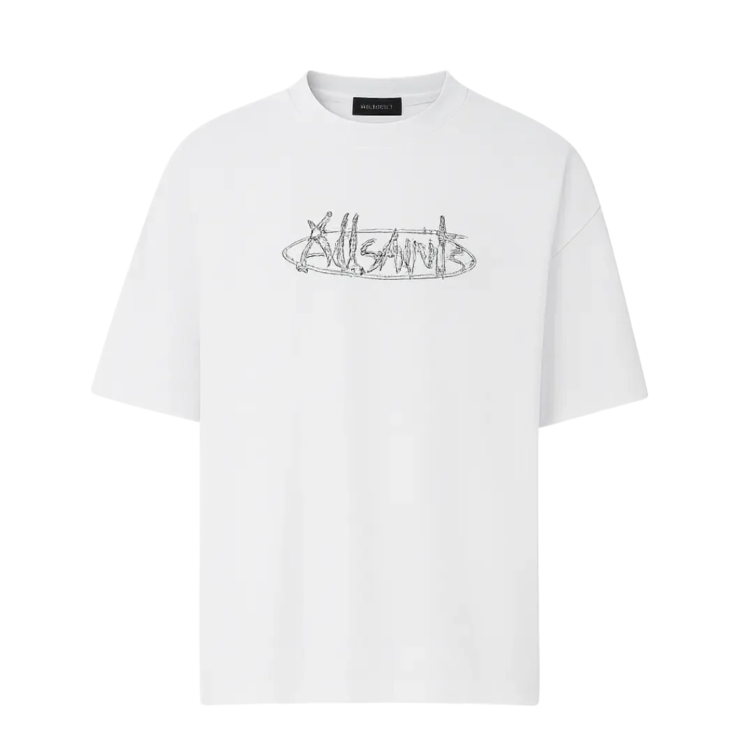 ALLSAINTS Sternum Oversized Crew Neck T-Shirt