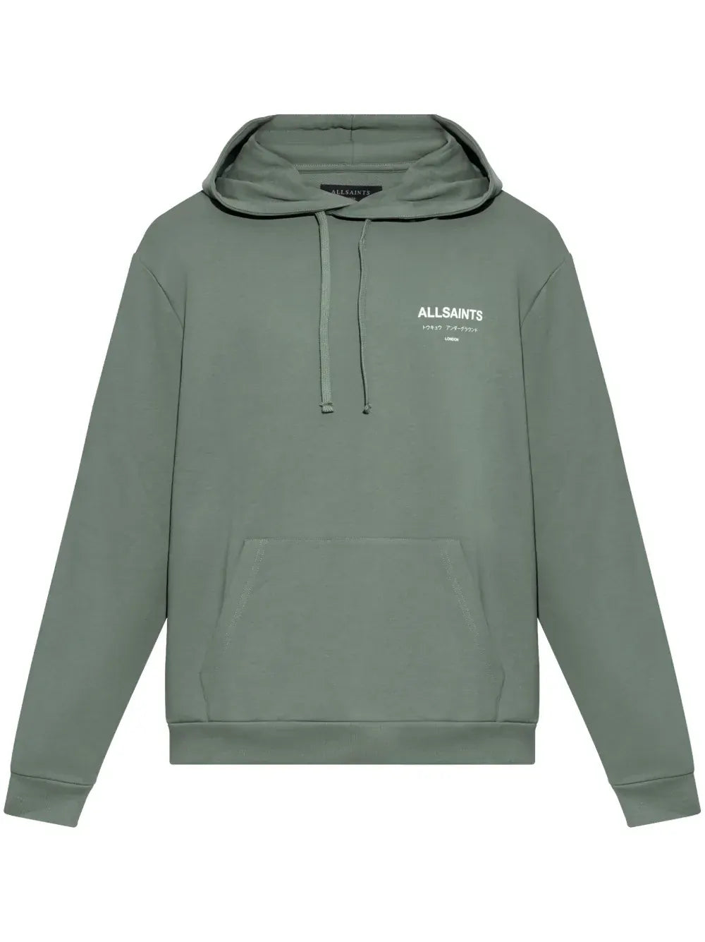 AllSaints Underground Oth Hoodie in Groen