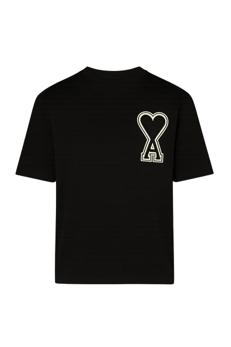Ami de Coeur Oversized Jersey T-Shirt (Black)