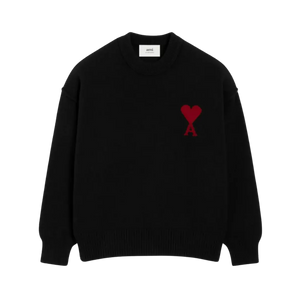 Ami De Coeur crew-neck wool sweater
