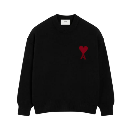 Ami De Coeur crew-neck wool sweater