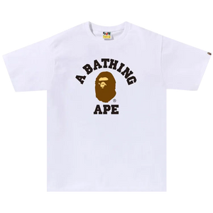 Bape - College T-Shirt White