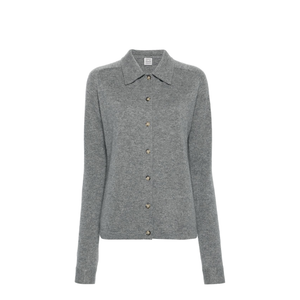 Raglan Sleeve Cashmere Shirt - Grey Melange
