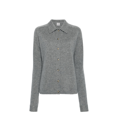 Raglan Sleeve Cashmere Shirt - Grey Melange