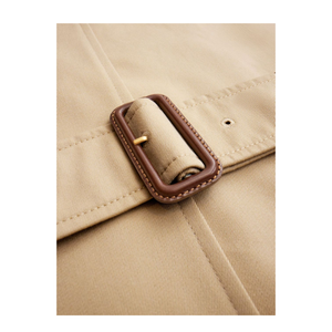 Chelsea Cotton Trench Coat - Beige