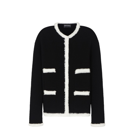 Crewneck Blazer Jacket