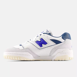 New Balance 550 Sea Salt with Blue Gemstone