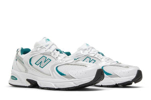 New Balance 530 White Silver Green