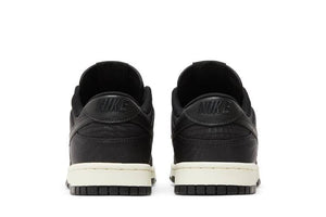 NIKE DUNK LOW BLACK CANVAS