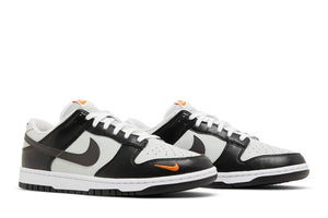NIKE DUNK LOW BLACK TOTAL ORANGE MINI SWOOSH