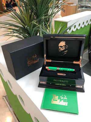 Jacob & Co.“The Godfather” Pen Green Limited Edition of 499 Pieces Full set 2024