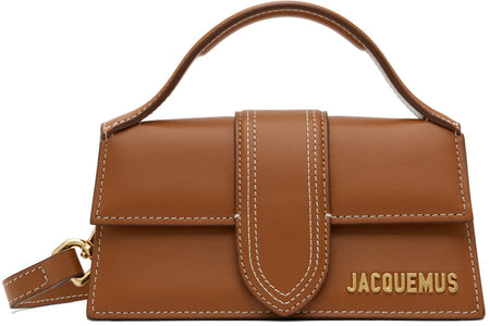 Jacquemus Brown Le Raphia Le Bambino Bag