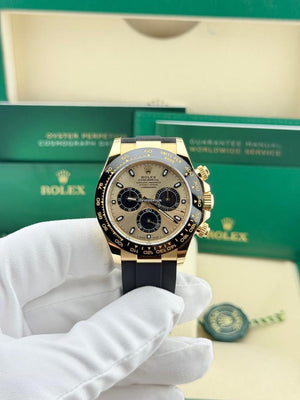 Rolex | Daytona | 116518LN | Yellow gold | 40 x 43 mm | Rubber | Gold | Automatic