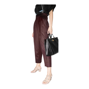 Rockstud Calfskin Leather Slide Sandal 60 Mm