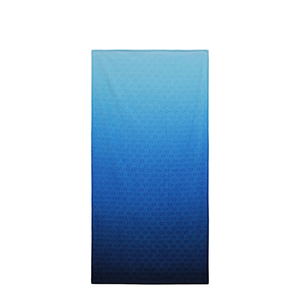 Terrycloth Beach Towel in Gradient Blue